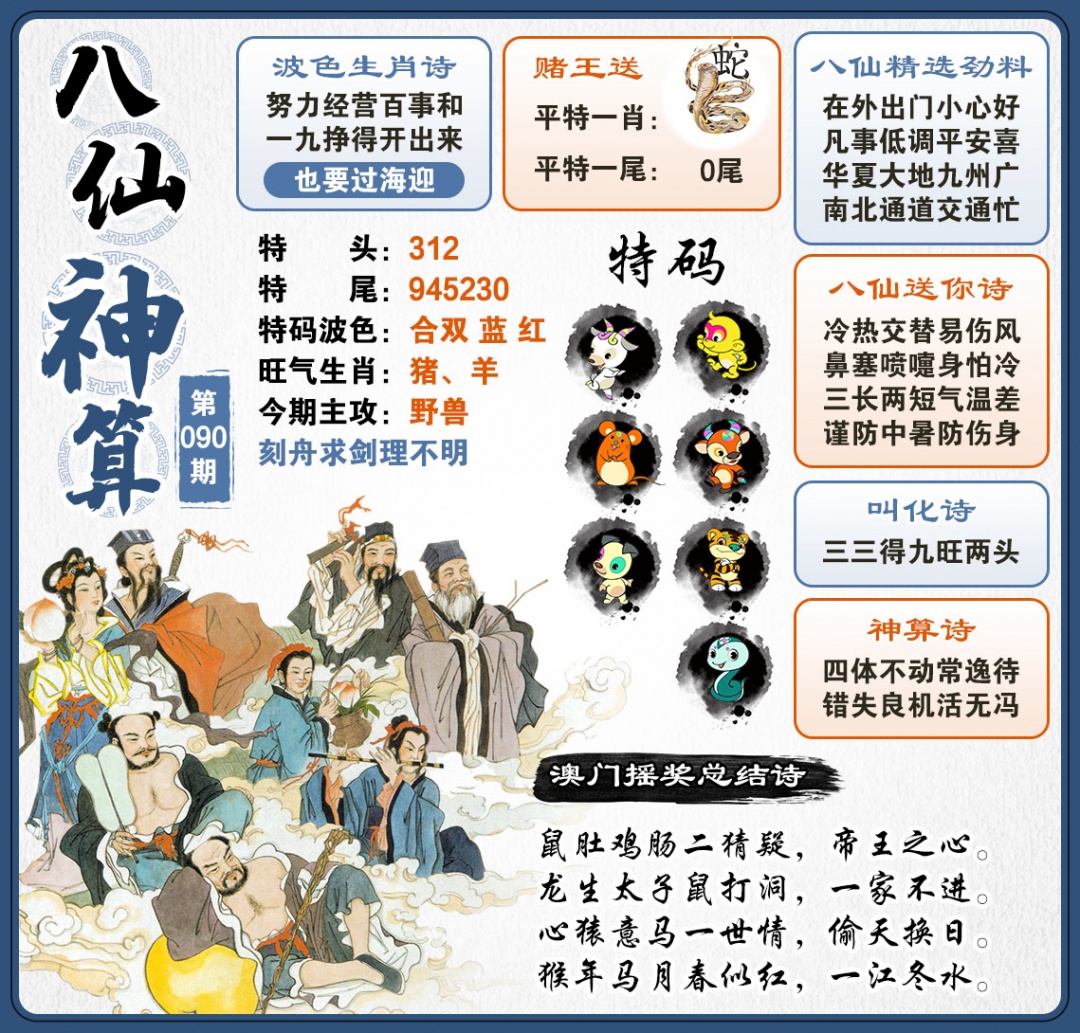 090期八仙神算[图]